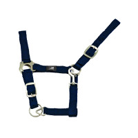 Nylonhalfter mit Doppelter Schicht und Doppelter Verstellmöglichkeit Supreme Marine Marineblau