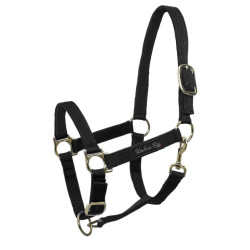 Nylonhalfter mit Lederverstärkung Umbria Equitazione