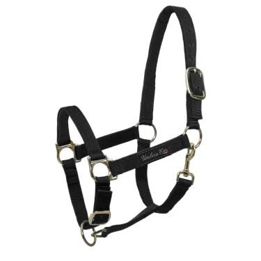 Nylonhalfter mit Lederverstärkung Umbria Equitazione