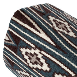 Teppich NZ Wolle Konturform 33x38 Pool's Grau / Weiß