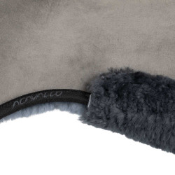 Stoßdämpfer MF-S JCCS-S CW-CS Schweden mit vollständigem Lammfell Acavallo Grau / grau