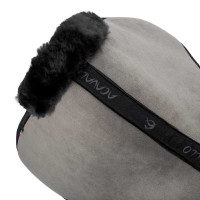 Stoßdämpfer MF-S JCCS-S CW-CS Schweden mit vollständigem Lammfell Acavallo Grau / Schwarz