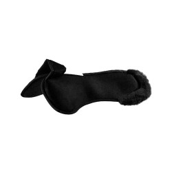 Piuma-FS WFS-FS Stoßdämpfer mit Taschen, Wildleder, Vorder-/Hintererhöhung Acavallo Schwarz / schwarz