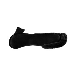 Piuma-FS WFS-FS Stoßdämpfer mit Taschen, Wildleder, Vorder-/Hintererhöhung Acavallo Schwarz / schwarz