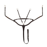 Brustblatt Anatomic Gepolstert mit Brücke Supreme Schwarz