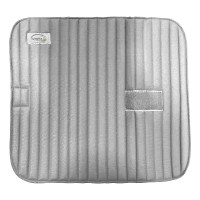 Filz- und Schaumstoff-gepolsterte Unterbänder, 4er-Set Umbria Equitazione Silber Filz- und Schaumstoff-gepolsterte Unterbänder, 4er-Set Umbria Equitazione Silber