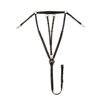 Collier de chasse Rembourré Classique avec Martingale Amovible Supreme Marron