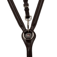 Brustblatt Gepolstert Klassisch mit Abnehmbarer Martingal Supreme Braun Brustblatt Gepolstert Klassisch mit Abnehmbarer Martingal Supreme Braun