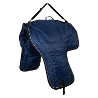 Gepolsterte Transporttasche für Westernsattel Pool's Marine / Silber Blau