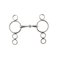Mors Pessoa Poney 4 Anneaux Inox Umbria Equitazione