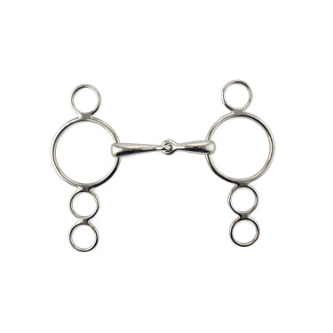 Pferdegebiss Pessoa Pony 4 Ringe Edelstahl Umbria Reitsport
