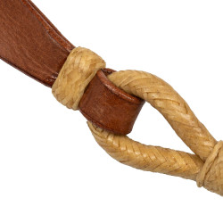 Romal-Zügel aus Rawhide Pool's Braun / Natur