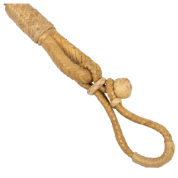 Romal-Zügel aus Rawhide Pool's Braun / Natur