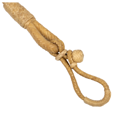 Romal-Zügel aus Rawhide Pool's Braun / Natur