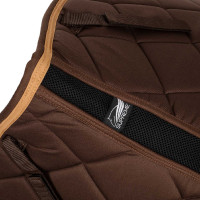 Gestepptes Dressur-Schabracke Pony Supreme Braun / Beige Gestepptes Dressur-Schabracke Pony Supreme Braun / Beige
