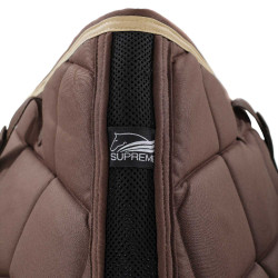 Gestepptes Schabracke Jumping Poney Supreme Braun / Beige