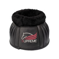 Glocken aus Gummi mit Synthetikfell Supreme Schwarz Glocken aus Gummi mit Synthetikfell Supreme Schwarz