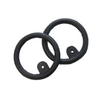 Elastische Ringe für Sicherheitssteigbügel Umbria Equitazione Schwarz Elastische Ringe für Sicherheitssteigbügel Umbria Equitazione Schwarz