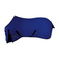 Frühlingsdecke mit Schweifschutz und Kreuzgurten Malaga Plus Umbria Equitazione Königsblau