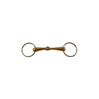 Mors à Anneaux Plein en Cuivre Allemand Umbria Equitazione