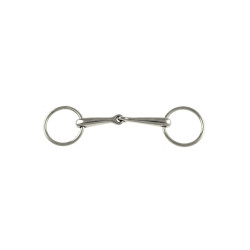 Ringgebiss mit Gelenk 55 mm Umbria Equitazione