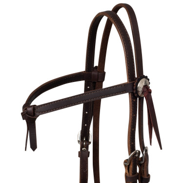 Trensenzaum Lakota Pro mit Lakota-Naht Braun