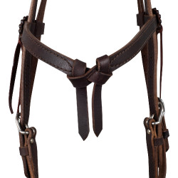 Trensenzaum Lakota Pro mit Lakota-Naht Braun