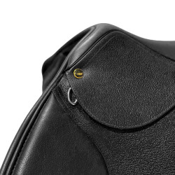 Supreme Springsattel Atlanta mit austauschbarem Baum Inklusive 4 Supreme Bäume Schwarz