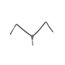 **Brustblatt "Y" aus Supreme-Leder**