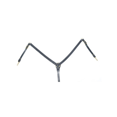 **Brustblatt "Y" aus Supreme-Leder**