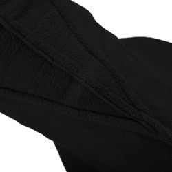 Antipilling-Fleecedecke mit Kragen Yukon+ Umbria Equitazione Schwarz