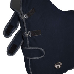 Antipilling-Fleecedecke mit Kragen Yukon+ Umbria Equitazione Marine Marineblau