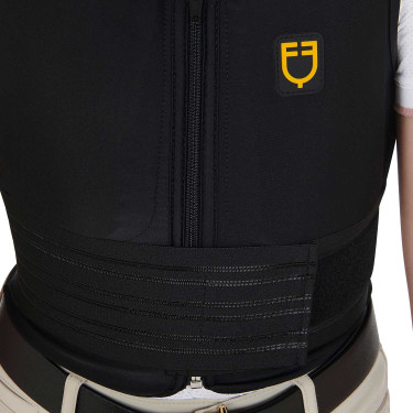 Schutzweste Level 2 für Kinder Equestro Flieder Blau