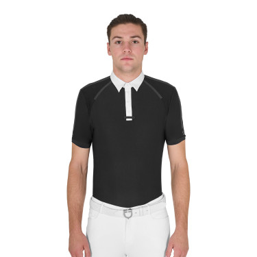 Wettkampf-Poloshirt Herren Kurzarm mit Knöpfen Equestro Wettkampf-Poloshirt Herren Kurzarm mit Knöpfen Equestro