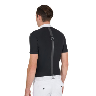Wettkampf-Poloshirt Herren Kurzarm mit Knöpfen Equestro Wettkampf-Poloshirt Herren Kurzarm mit Knöpfen Equestro