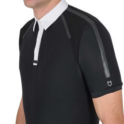 Wettkampf-Poloshirt Herren Kurzarm mit Knöpfen Equestro Wettkampf-Poloshirt Herren Kurzarm mit Knöpfen Equestro