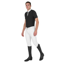 Wettkampf-Poloshirt Herren Kurzarm mit Knöpfen Equestro Wettkampf-Poloshirt Herren Kurzarm mit Knöpfen Equestro