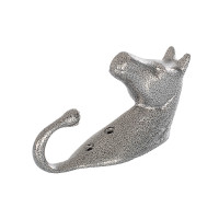 Haken für Trensenhalter Pferdekopf aus bunt eloxiertem Aluminium Umbria Equitazione Grau Haken für Trensenhalter Pferdekopf aus bunt eloxiertem Aluminium Umbria Equitazione Grau