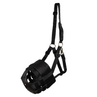 Nasenriemen aus Nylon und Supreme-Gummi Schwarz