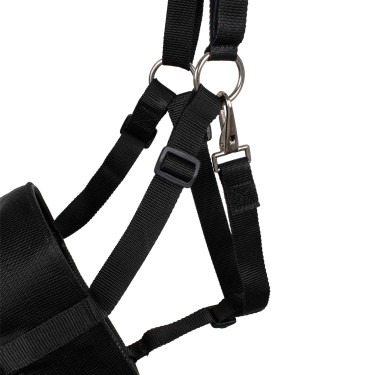 Nasenriemen aus Nylon und Supreme-Gummi Schwarz