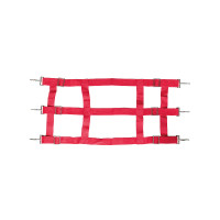 Nylon-Boxentür Umbria Equitazione Rot