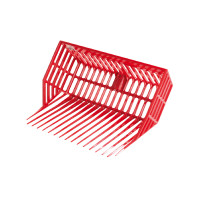 Tête de fourche Légère en Plastique Umbria Equitazione Rouge