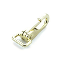 Karabinerhaken für Zaumzeug Quadratisch Umbria Equitazione Gold