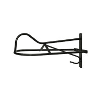 Support de Selle Western Mural Fixe Umbria Equitazione Noir