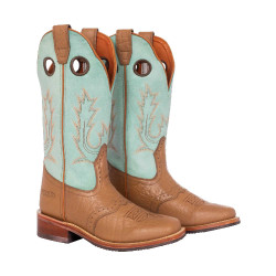 Damen-Westernstiefel Pool's 566-30L-GR Pool's