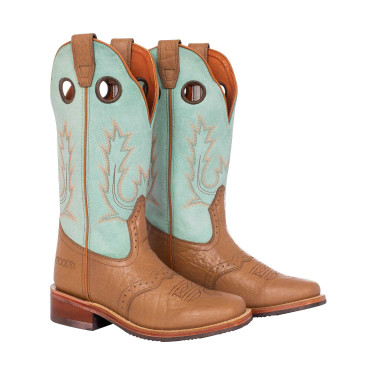 Damen-Westernstiefel Pool's 566-30L-GR Pool's