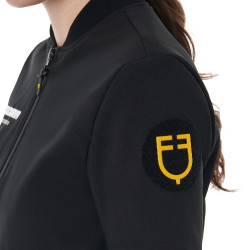 Damen-Technikjacke Scuderia Equestro Schwarz