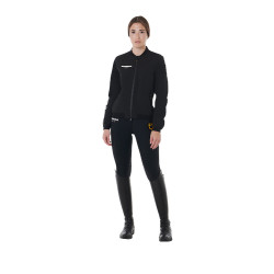 Damen-Technikjacke Scuderia Equestro Schwarz