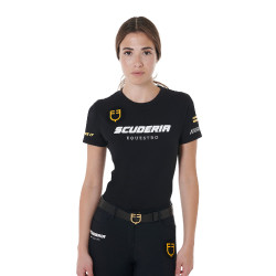 Damen-T-Shirt Scuderia Equestro aus Baumwolle Equestro