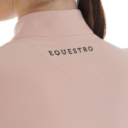 Damen-Trainings-Tech-Poloshirt Langarm Equestro Damen-Trainings-Tech-Poloshirt Langarm Equestro